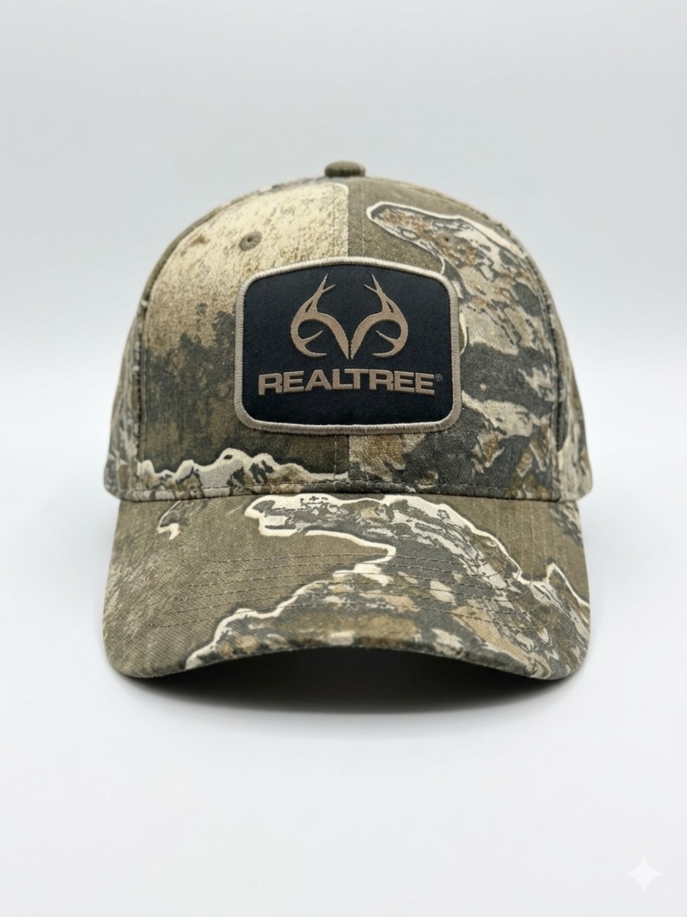 Realtree Camo Baseball Cap Hat OSFM Outdoor Cap Hunting Adjustable Logo Patch